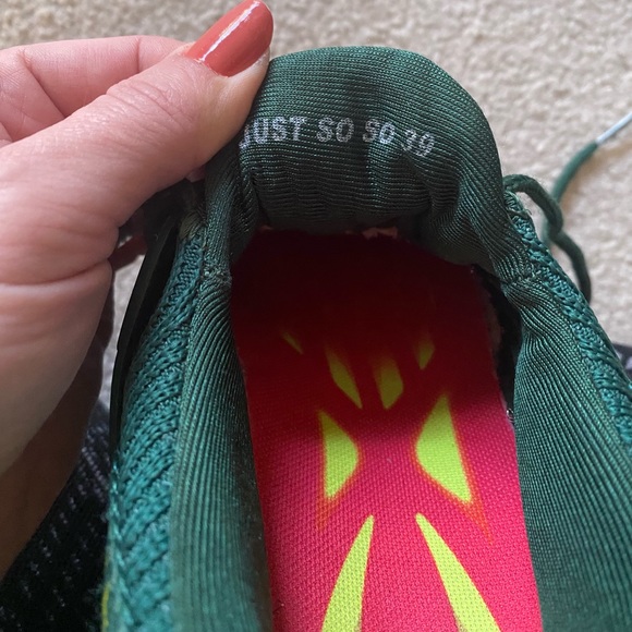 UMYOGO Men Running Shoes Just so so Male Blade-Type Sport Shoes, green, size 39 - Picture 5 of 8